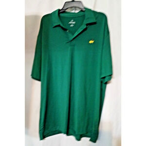 Masters Tech Mens XXL Green Short Sleeve Golf Polo Tournament Fan Golf